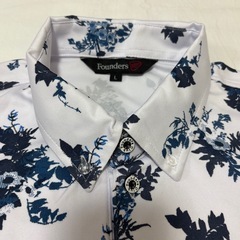 新品タグ付き　メンズ　ゴルフウェア　定価8580円　Ｌ　半袖ポロシャツ　ゴルフの画像