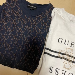 guess アルマーニ　tシャツの画像