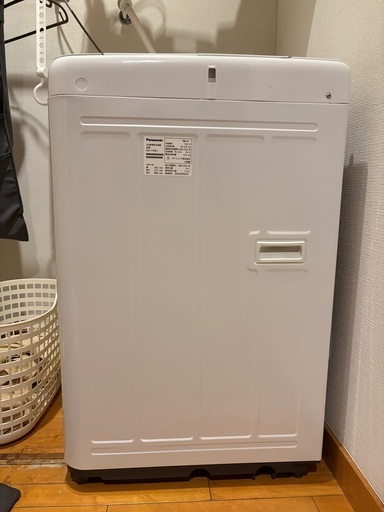 【早い者勝ち】Panasonic 5.0kg 全自動洗濯機（2022年製）8/31までに引取希望