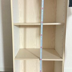 本棚2つ　メタルラック1つ　無料渡し　寺田町付近の画像