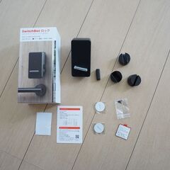 SwitchBot スマートロック 指紋認証パッド セット 充電池付きの画像