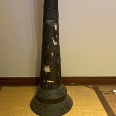 アジアンアンティークスタンドランプの画像