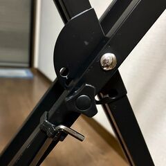 【 キーボード・スタンド 】折りたたみ式　Xタイプ　X脚　６段階調整可能！の画像