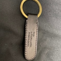 Ralph Lauren 黒 レザー キーケースの画像