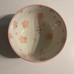 花柄　茶碗の画像