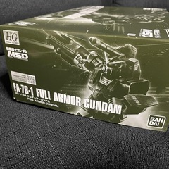 ガンプラ　HG 1/144 フルアーマーガンダムの画像