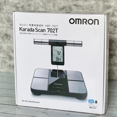 【良品】OMRON HBF-702T 体組成計 オムロン 体重計 カラダスキャン * オムロン【HBF-702T】体重体組成計（OMRON