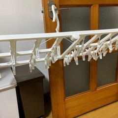 [確定済]　洗濯物干し　角ハンガー 白の画像
