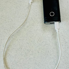 バッテリー、ケーブル付きの画像