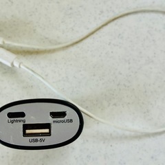 バッテリー、ケーブル付きの画像