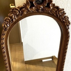 アンティーク　鏡の画像