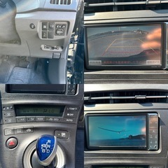 ★車検満タン!!★平成22年式　プリウス　★走行距離10万キロ台!!★テレビ★ナビ★ETC★バックカメラ★純正シートカバーの画像