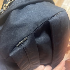 LANVIN en Bleuランバンオンブルー　リュックサック 黒 リボン中古の画像
