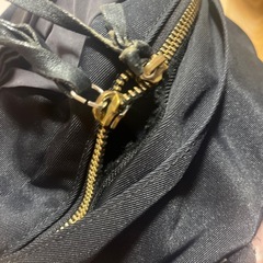 LANVIN en Bleuランバンオンブルー　リュックサック 黒 リボン中古の画像