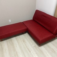 ソファーベッド　
2人掛けソファの画像
