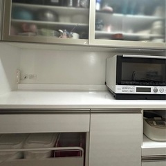 【8/29お引き取り可能な方】【分解・運搬できる方限定】ニトリ　組み合わせキッチン ボード　リガーレの画像