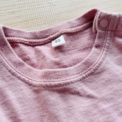 花柄デザイン チュールトップス 80cmの画像