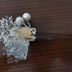 着物用のヘッドアクセサリー2点セットの画像