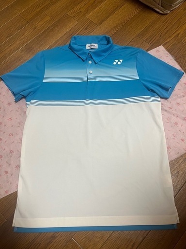 YONEX VersiCool ポロシャツ M 青/白 (hyk) 池袋のシャツ