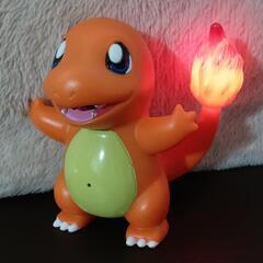 【平成レトロ】電池式 フシギダネ＆ヒトカゲ「ダネッダネッ！カゲー！」　動作確認済の画像
