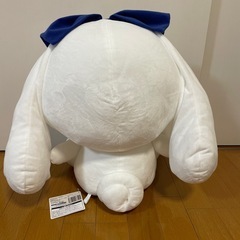 シナモロール　超超BIGぬいぐるみ　BIGリボン
の画像