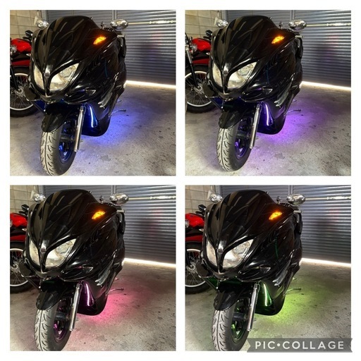 【YAMAHA マジェスティ】SG03 実働　フルエアロカスタム スピーカー4発