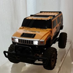 【ラジコン 動作良好】ジョーゼンダートマックス 1/24 ハマーH2　ラジコンの画像