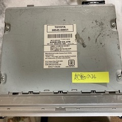お話中　　　　　　　　　　　　　　　　　　
トヨタ純正ナビゲーションの画像