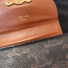 CELINE トリオンフ　三つ折り財布の画像
