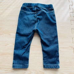 無印良品　デニムパンツ 80cmの画像