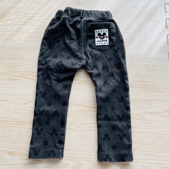 ミッキーマウス パンツ ブラック 80cmの画像