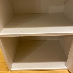 2段式収納家具の画像