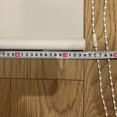 【美品】ロールスクリーン　ニチベイ　ポポラ２　ポポラファン　オフホワイト　PN305の画像