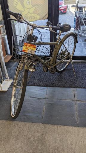 美品　中古　自転車　27インチ　6段ギア　名古屋引き取り　レトロ G046 普通自転車☆27インチ☆6段変速☆防犯登録料無料 (買取市場