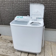 2023年の高年式！AQUA 2槽式洗濯機 4.0kg 動作確認 クリーニング済の画像