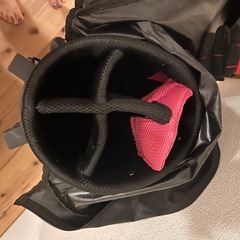 ゴルフキャディバック　スタンド付き　ほぼ未使用の画像