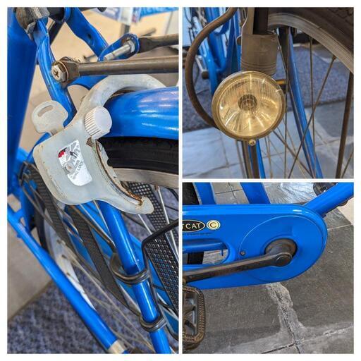 G023 普通自転車★26インチ★青色★防犯登録料無料