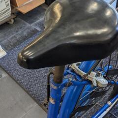G023 普通自転車★26インチ★青色★防犯登録料無料の画像