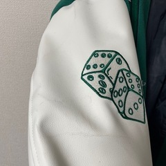 スタジャン　緑の画像