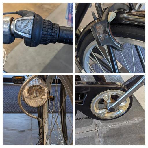 26インチ 6段ギヤ オートライト ローラーブレーキ 整備済 かながわペイ