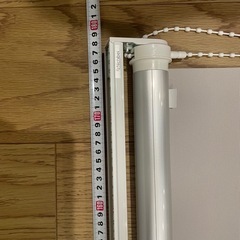 【美品】ロールスクリーン　ニチベイ　ポポラ２　ポポラファン　ウォームグレイ　PN306 ①の画像