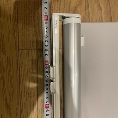 【美品】ロールスクリーン　ニチベイ　ポポラ２　ポポラファン　ウォームグレイ　PN306 ②の画像