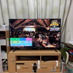 【ジャンク】ハイセンス4K液晶テレビ
の画像