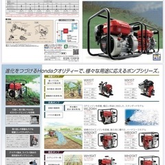 ホンダエンジンポンプの画像
