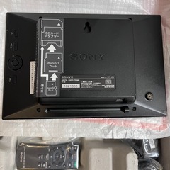 8/23午前中まで引取り【新品未使用】SONY デジタルフォトフレーム DPF-A73 ブラックの画像