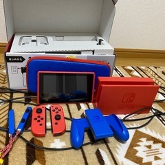 Nintendo Switch 本体 マリオレッド/ブルー 、プロコンの画像