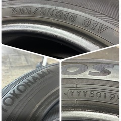 205/55R16🌈YOKOHAMA（ECOS）サマータイヤ🌈4本セット🌈D1の画像