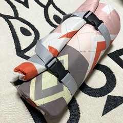 新品 レジャーシート 厚手 ふかふか 3層構造 民族柄 200×200 cm 大判 キルティング  撥水 洗える 軽量 コンパクト インナーシート アウトドア キャンプ ピクニックの画像