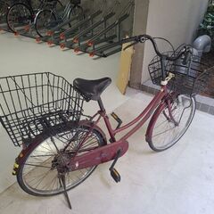 中古自転車(ギアつき２４インチ)の画像