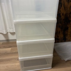 ◇ニトリ◇押入れケース◇衣装ケース◇4個セットの画像